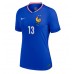 Maillot de foot France Kante #13 Domicile vêtements Femmes Europe 2024 Manches Courtes